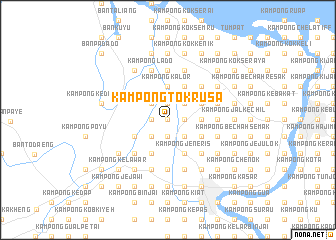 map of Kampong Tok Rusa