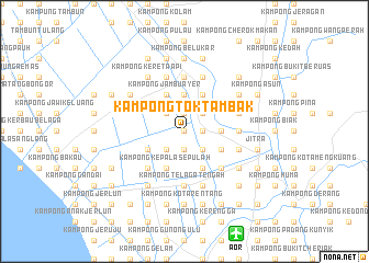 map of Kampong Tok Tambak