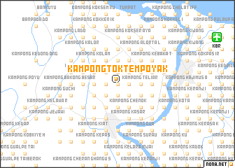 map of Kampong Tok Tempoyak