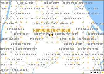 map of Kampong Tok Yakob