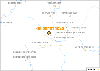 map of Kampong Tok Ya