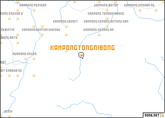 map of Kampong Tong Nibong