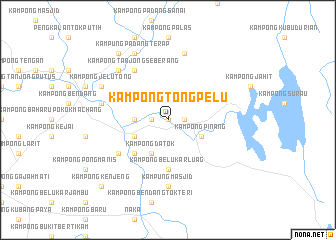 map of Kampong Tong Pelu