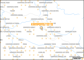 map of Kampong Toyo