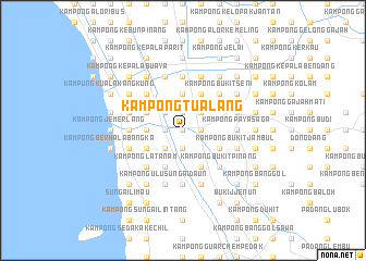 map of Kampong Tualang