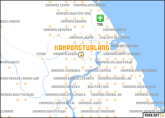 map of Kampong Tualang