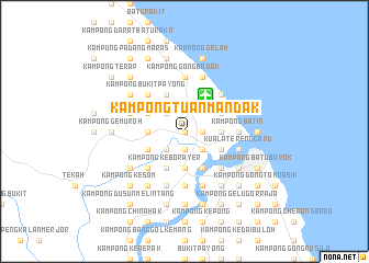 map of Kampong Tuan Mandak