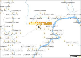 map of Kampong Tujoh