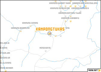 map of Kampong Tukas