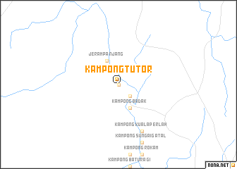 map of Kampong Tutor