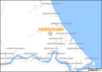 map of Kampong Ubai