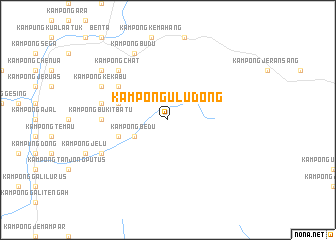 map of Kampong Ulu Dong