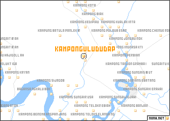 map of Kampong Ulu Dudap