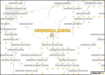 map of Kampong Ulu Gaing