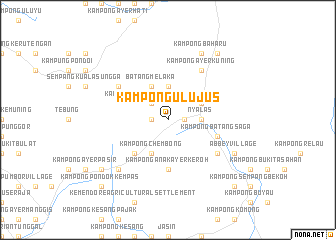 map of Kampong Ulu Jus