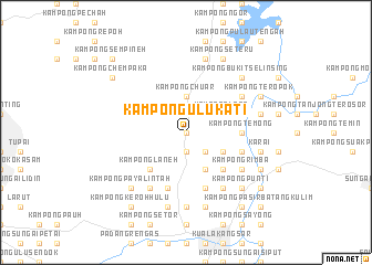 map of Kampong Ulu Kati