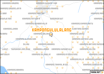 map of Kampong Ulu Lalang