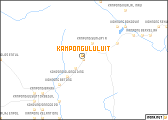 map of Kampong Ulu Luit