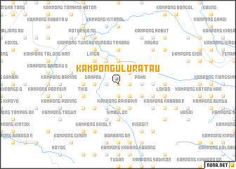map of Kampong Ulu Ratau