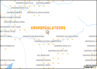 map of Kampong Ulu Teras