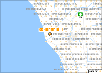 map of Kampong Ulu