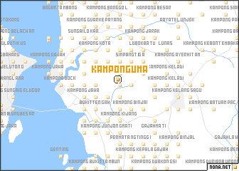 map of Kampong Uma