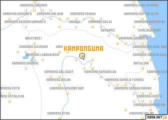 map of Kampong Uma