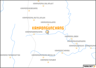 map of Kampong Unchang