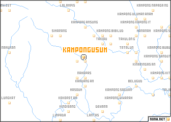 map of Kampong Usum