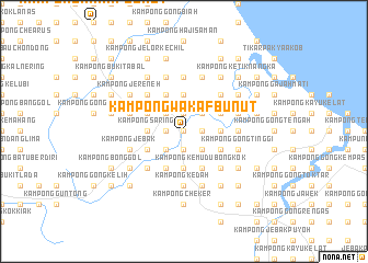 map of Kampong Wakaf Bunut