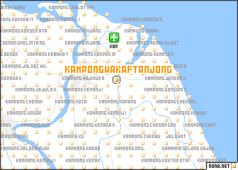 map of Kampong Wakaf Tanjong