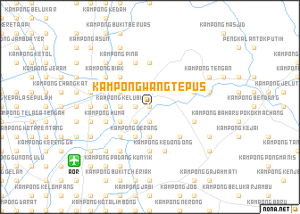 map of Kampong Wang Tepus