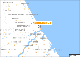 map of Kampong Watat