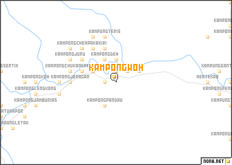 map of Kampong Woh