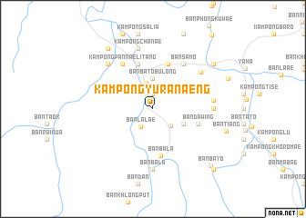 map of Kampong Yuranaeng