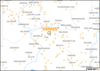 map of Kámpos