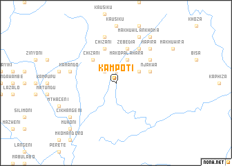 map of Kampoti