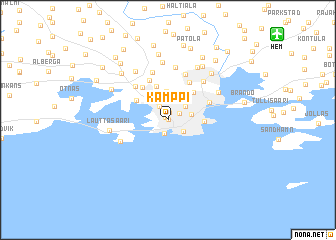 map of Kamppi
