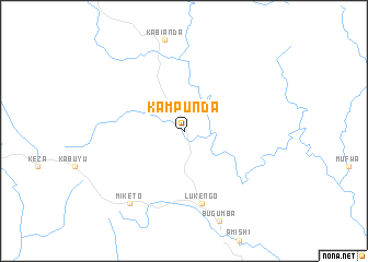 map of Kampunda