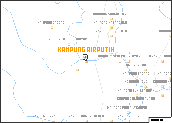 map of Kampung Air Putih