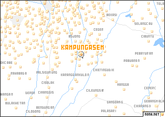 map of Kampungasem