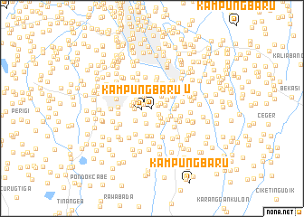 map of Kampungbaru