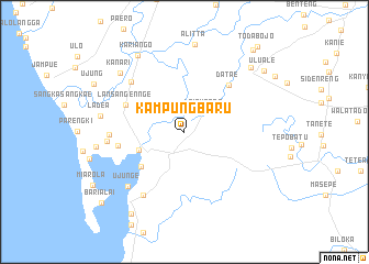 map of Kampungbaru