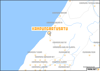 map of Kampung Batu Satu