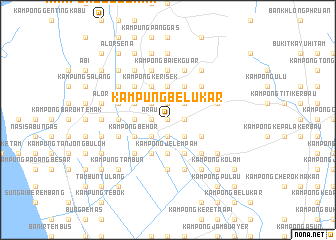 map of Kampung Belukar