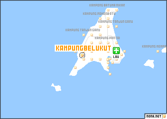 map of Kampung Belukut