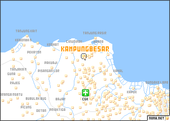 map of Kampungbesar