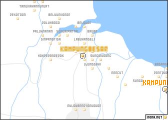 map of Kampungbesar