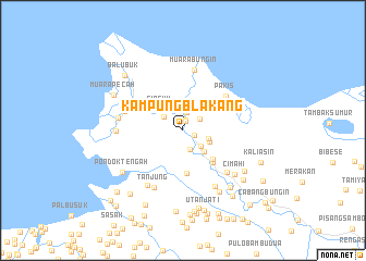 map of Kampungblakang