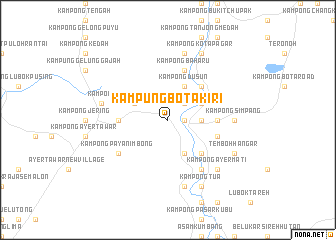 map of Kampung Bota Kiri